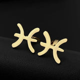 Berber Symbol Tattoo Amazigh Cufflinks Men Women Stainless Steel Ethnic