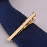 Golden Metal Tie Clip for Men