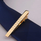 Golden Metal Tie Clip for Men