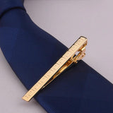 Golden Metal Tie Clip for Men