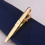Golden Metal Tie Clip for Men