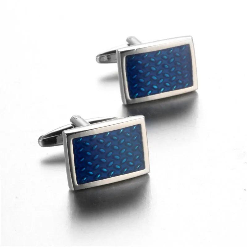 High-end Watch Cufflinks - Real Clock Square Cufflinks