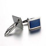 High-end Watch Cufflinks - Real Clock Square Cufflinks