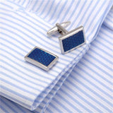 High-end Watch Cufflinks - Real Clock Square Cufflinks