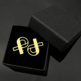 LGBT Ribbon Cufflinks for Men Women Shirt Clasp Clips Stainless Steel
