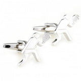 Men's Sports Cufflink Basketball Tennis Cuff Link Set