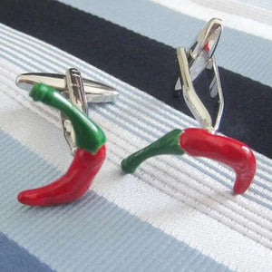 Enamel Foods Cufflink Cuff Link 1 Pair Biggest Promotion