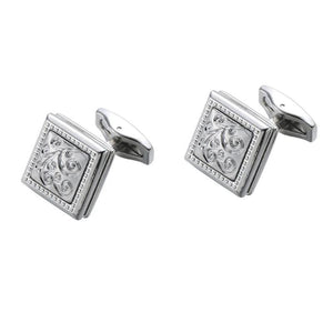 Classic Buddhist Pattern Cufflinks for Men's Business Banquet