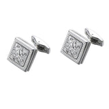 Classic Buddhist Pattern Cufflinks for Men's Business Banquet