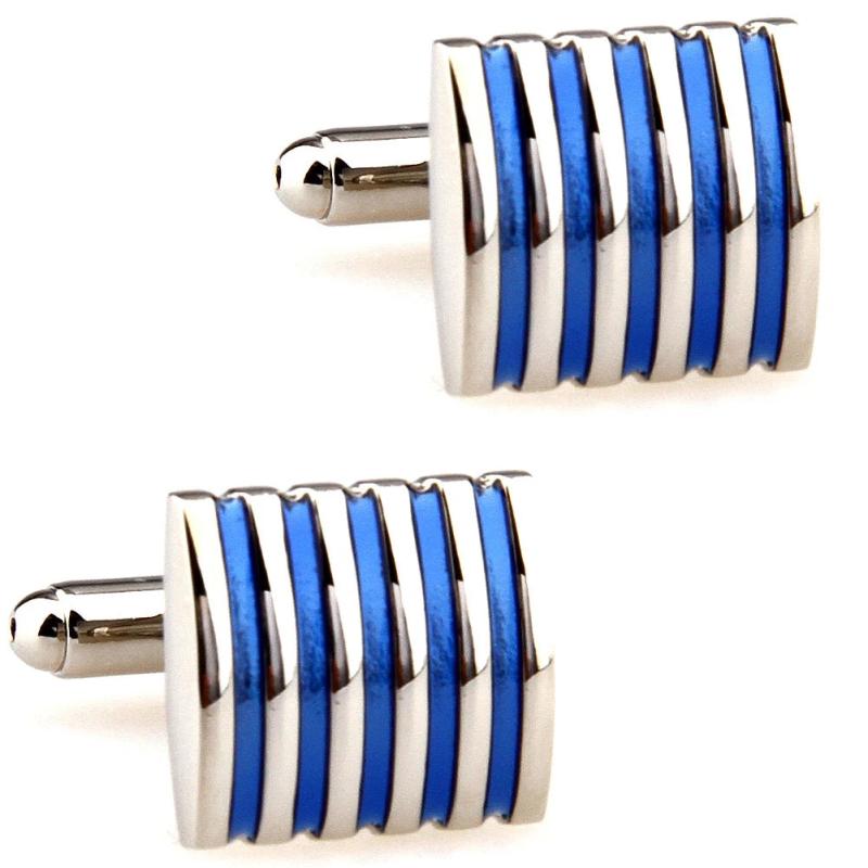 Men's Epoxy Cufflinks Enamel Cuff Links Variety Design Rainbow Bowknot