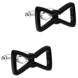 Men's Epoxy Cufflinks Enamel Cuff Links Variety Design Rainbow Bowknot