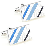 Men's Epoxy Cufflinks Enamel Cuff Links Variety Design Rainbow Bowknot