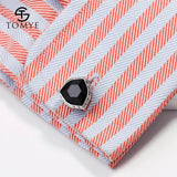 Crystal Triangle Cufflinks XK19S142 Formal Suit Shirt Cuff Links Wedding