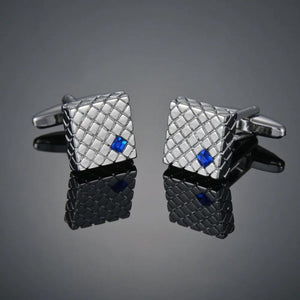 Men's Square Triangle Poker Cufflinks French Shirt Cuffs