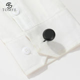 Men's Round Metal Cufflinks XK20S060 for Wedding