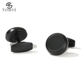 Men's Round Metal Cufflinks XK20S060 for Wedding