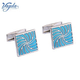 Striped Cufflinks Party Wedding Suit Shirt Gemelos Jewelry Dropship