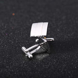 Cufflinks Top Bonito Gemelos Party Wedding Gift Suit Shirt Button Laser Cuff lin