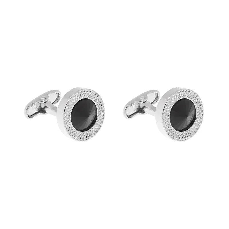 Men Cufflinks Set for Wedding Guests, Collar Fist Button