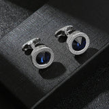 Men Cufflinks Set for Wedding Guests, Collar Fist Button