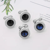 Men Cufflinks Set for Wedding Guests, Collar Fist Button