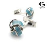 iGame Arrival Knot Cuff Links Ball Brass Material Cufflinks