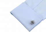 iGame Spider Cuff Links Crystal Copper