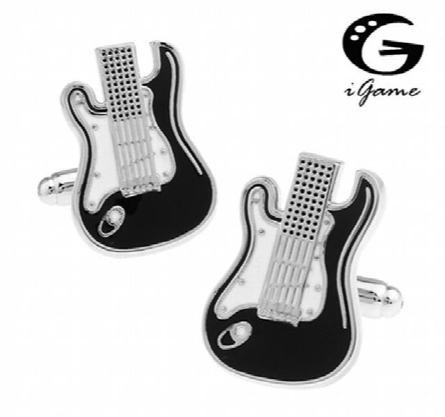 iGame Guitar Cuff Links Copper Men's Jewellery