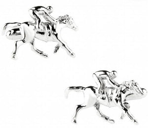 iGame Riding Horse Cuff Links Brass Material