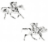 iGame Riding Horse Cuff Links Brass Material