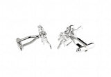 iGame Riding Horse Cuff Links Brass Material