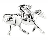 iGame Riding Horse Cuff Links Brass Material