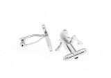 iGame Men's Silver Copper Cuff Links Dancing Girl