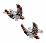 iGame Arrival Men's Cuff Links Flying Eagle Brass Material