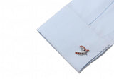iGame Arrival Men's Cuff Links Flying Eagle Brass Material