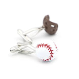 iGame Baseball & Gloves Cuff Links Brass Material Sport Cufflinks