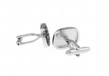 Vintage Brass Engraved Cuff Links for Men