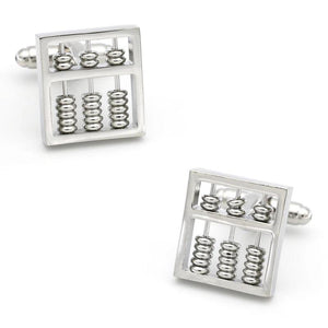 Men's Abacus Silver Copper Cuff Links Wholesale