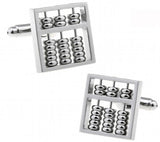 Men's Abacus Silver Copper Cuff Links Wholesale