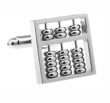 Men's Abacus Silver Copper Cuff Links Wholesale