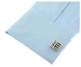 Men's Abacus Silver Copper Cuff Links Wholesale