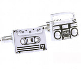 Brass Copper Radio Cuff Links for Men