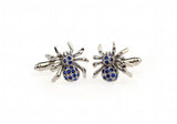 Spider Cufflinks Crystal Copper Material Wholesale