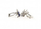 Spider Cufflinks Crystal Copper Material Wholesale