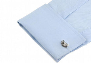 iGame Hedgehog Cufflinks Brass Material Men's Cuff Links