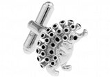 iGame Hedgehog Cufflinks Brass Material Men's Cuff Links