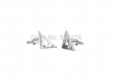 Men's Ruler Cuff Links Silver Copper Material Wholesale & Retail