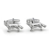 Fox Cufflinks Copper Material Silver Cuff Links Wholesale