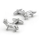 Fox Cufflinks Copper Material Silver Cuff Links Wholesale