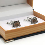 Men's Accordion Cuff Links Music Copper Material Cufflinks